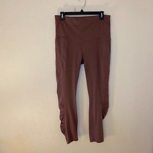 Mauve workout leggings